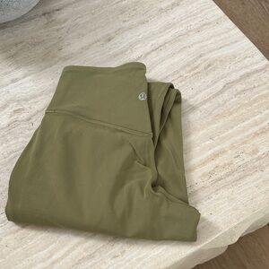 lululemon athletica Olive Track Pants